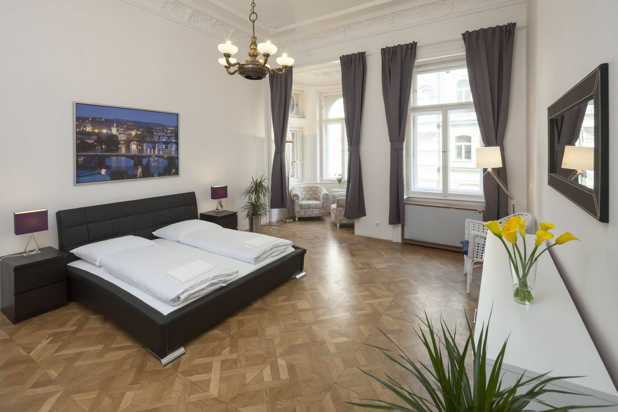 Capital Apartments Praha Bagian luar foto